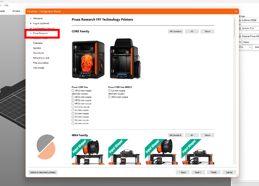 click prusa research